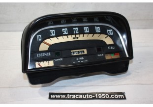 COMBINE BLOC COMPTEUR 6V JAEGER 130km/h...RENAULT DAUPHINE R1090