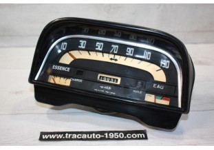 COMBINE BLOC COMPTEUR 6V JAEGER 130km/h...RENAULT DAUPHINE R1090