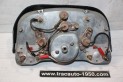 COMBINE BLOC COMPTEUR 6V JAEGER 130km/h...RENAULT DAUPHINE R1090