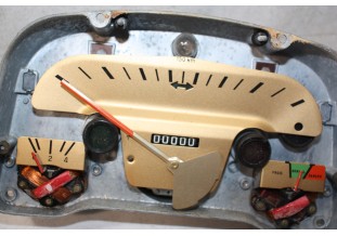 COMBINE BLOC COMPTEUR 6V JAEGER 150kmh...DAUPHINE GORDINI 6v R1091