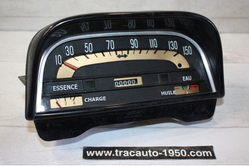 COMBINE BLOC COMPTEUR 6V JAEGER 150kmh...DAUPHINE GORDINI 6v R1091