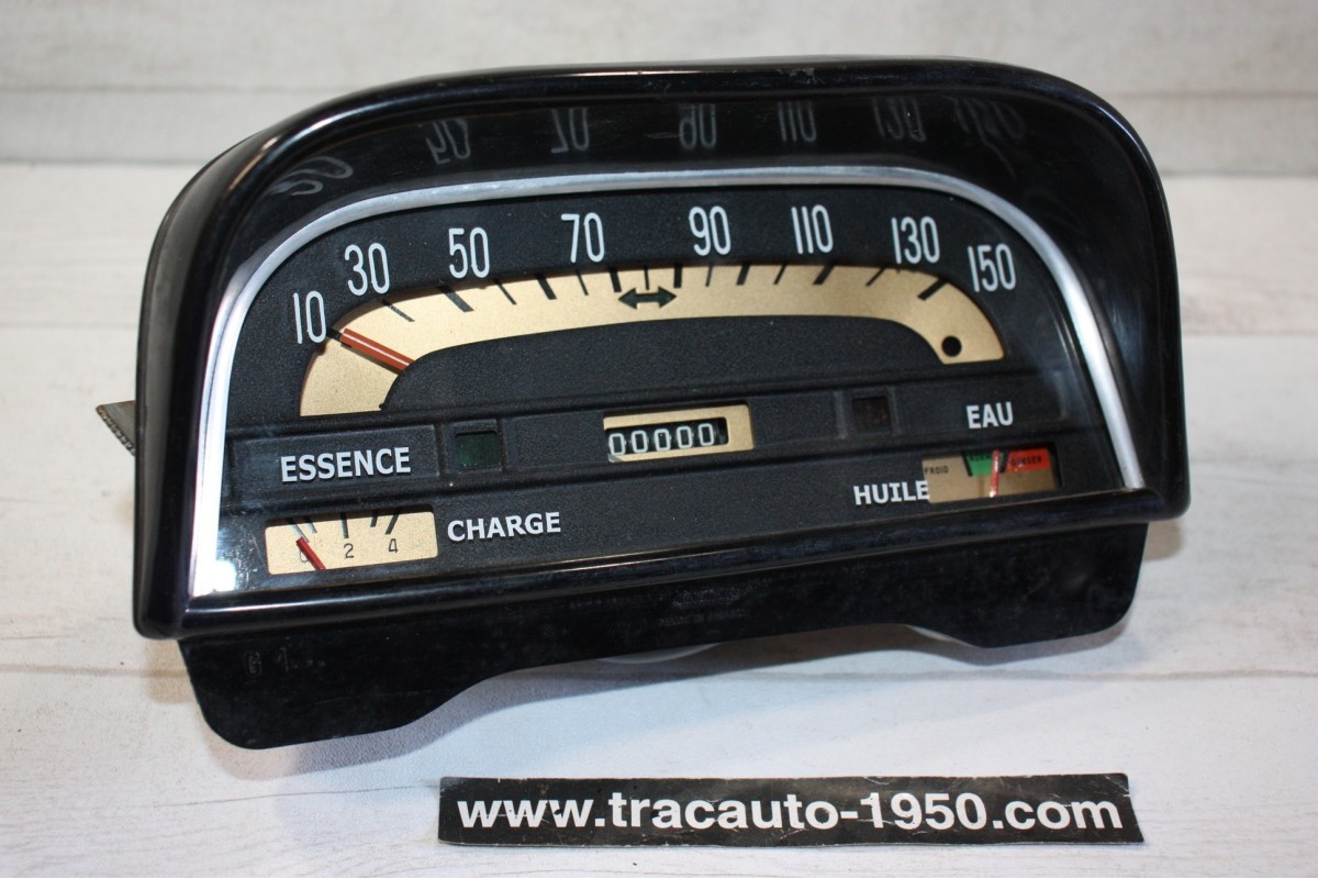 COMBINE BLOC COMPTEUR 6V JAEGER 150kmh...DAUPHINE GORDINI 6v R1091