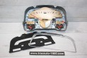 COMBINE BLOC COMPTEUR 6V JAEGER 130km/h INCOMPLET...RENAULT DAUPHINE R1090
