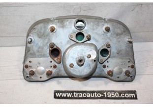 COMBINE BLOC COMPTEUR 6V JAEGER 130km/h INCOMPLET...RENAULT DAUPHINE R1090