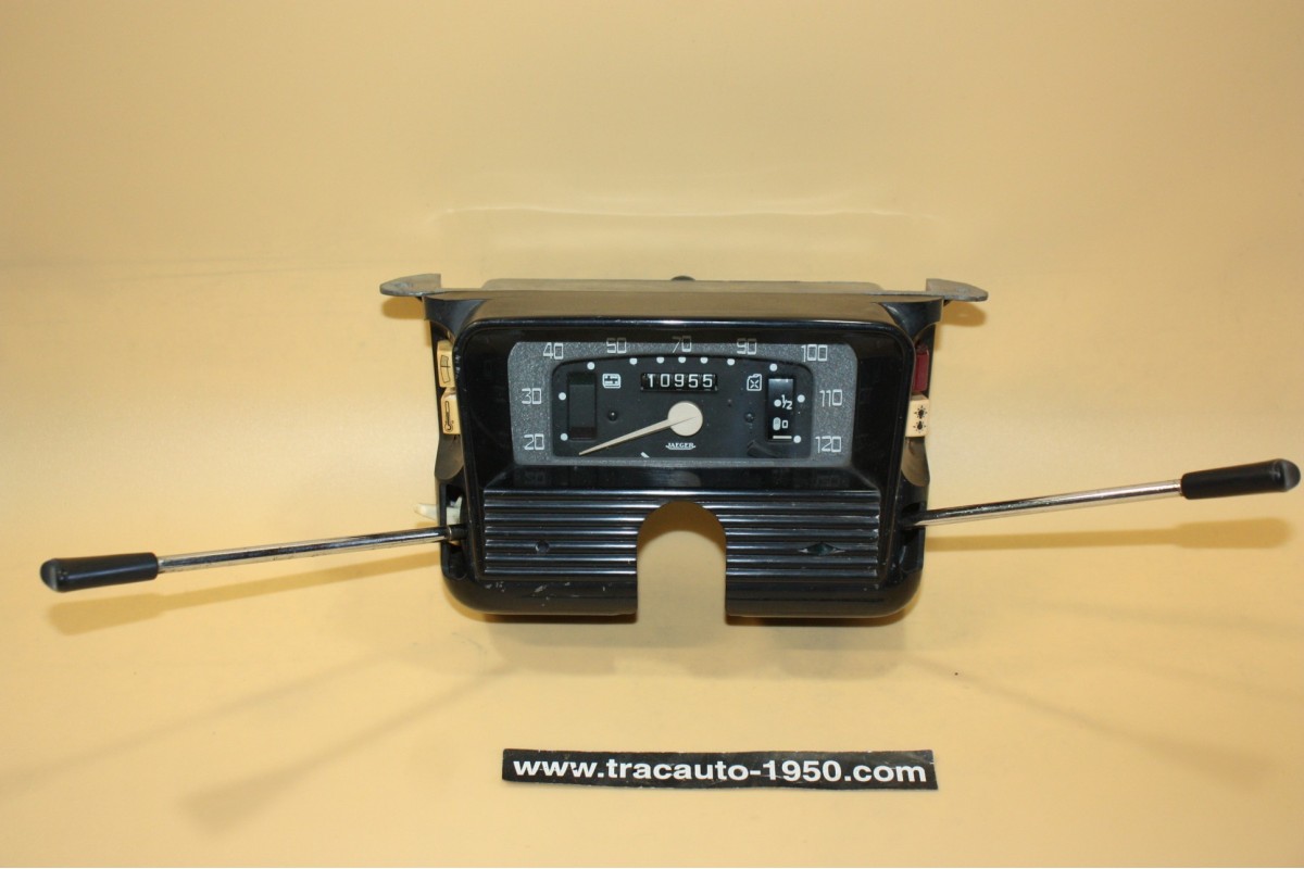 TABLEAU DE BORD 6V JAEGER 120km/h...RENAULT R3 4L R4 1961/1963