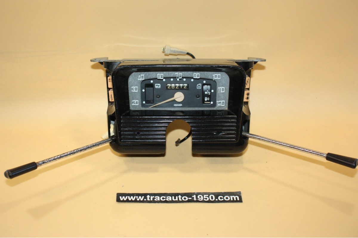 TABLEAU DE BORD 6V JAEGER 120km/h...RENAULT R3 4L R4 1961/1963