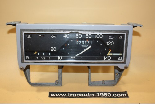 COMBINE BLOC COMPTEUR 12V JAEGER 140 KM/H...RENAULT R4 4L 1975/82