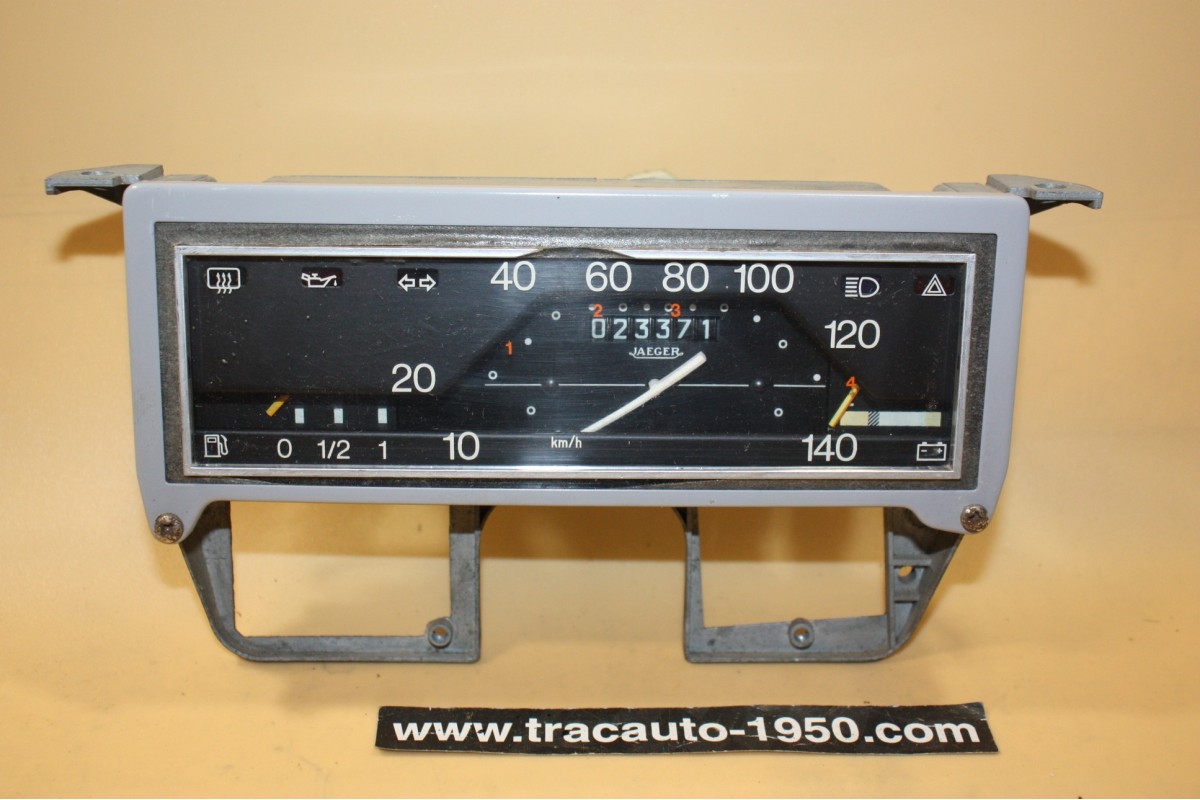 COMBINE BLOC COMPTEUR 12V JAEGER 140 KM/H...RENAULT R4 4L 1975/82