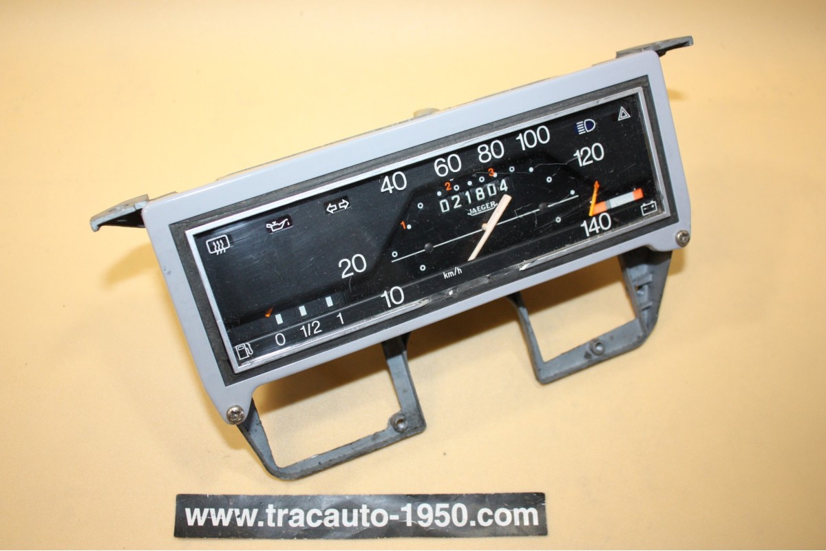 COMBINE BLOC COMPTEUR 12V JAEGER 140 KM/H...RENAULT R4 4L 1975/82