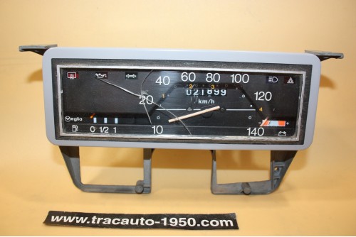 COMBINE BLOC COMPTEUR 12V ED VEGLIA 140 KM/H...RENAULT R4 4L 1975/82