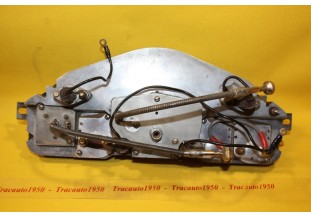 COMBINE BLOC COMPTEUR BITOTALISATEUR JAEGER 160 km/h 6V...RENAULT FREGATE 1956/58