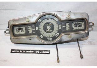 COMBINE BLOC COMPTEUR JAEGER 6v 160km/h...RENAULT FREGATE 1952/1955