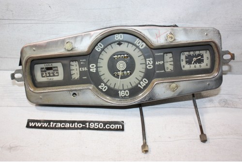 COMBINE BLOC COMPTEUR JAEGER 6v 160km/h...RENAULT FREGATE 1952/1955