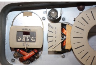 BLOC COMPTEUR INCOMPLET JAEGER 6v 160km/h...RENAULT FREGATE 1952/1955