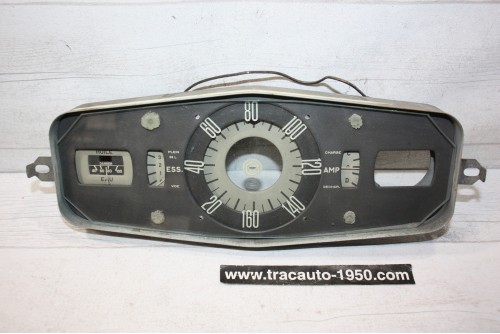 BLOC COMPTEUR INCOMPLET JAEGER 6v 160km/h...RENAULT FREGATE 1952/1955