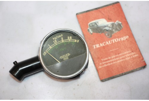 CONTROLEUR DE PRESSION DES PNEUS JAEGER...AUTOS COLLECTION