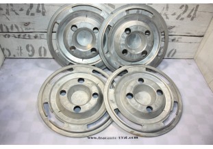 JEU DE 4 ENJOLIVEURS DE ROUE Ø/260mm...TRIUMPH ROVER FIAT PEUGEOT...
