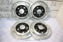 JEU DE 4 ENJOLIVEURS DE ROUE Ø/260mm...TRIUMPH ROVER FIAT PEUGEOT...