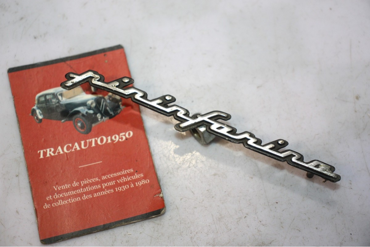 MONOGRAMME  "PININFARINA"  L/125mm...PEUGEOT DIVERS