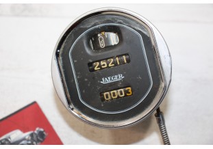 COMPTEUR DE VITESSE ET KM JAEGER 120 km/h...AUTOS ANCIENNES AV GUERRE