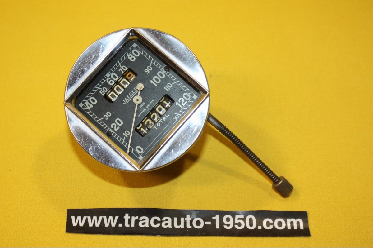 COMPTEUR DE VITESSE ET KM JAEGER 130km/h...RENAULT VIVA NERVA PRIMA ??
