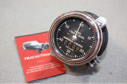 COMPTEUR ELECTRIQUE DE TRAVAIL HORAIRE JAEGER TOLEC 6V...TRACTEURS UTILITAIRES