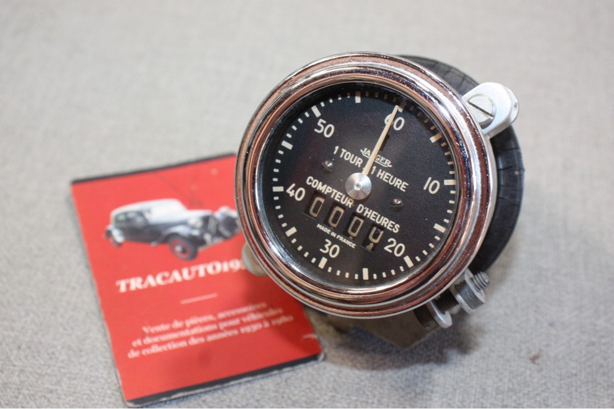 COMPTEUR ELECTRIQUE DE TRAVAIL HORAIRE JAEGER TOLEC 6V...TRACTEURS UTILITAIRES