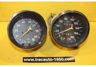 ENSEMBLE COMPTEUR/COMPTE TOURS...LADA NIVA VAZ JIGOULI FIAT 124 ??