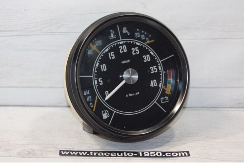 COMBINE BLOC COMPTE TOURS JAEGER COMPLET...CAMIONS AUTOCARS BERLIET SAVIEM...