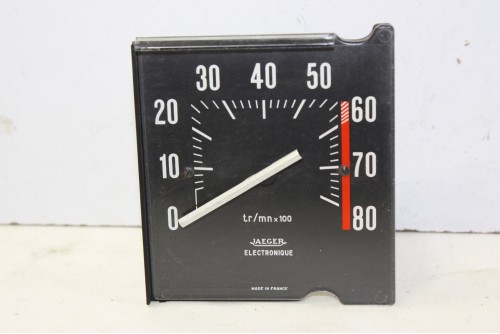 COMPTE-TOURS ELECTRONIQUE JAEGER 314874/03...CITROEN PEUGEOT RENAULT SIMCA voir descriptif