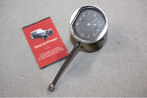 MONTRE DE BORD OS MECANIQUE 8 JOURS Ø 55mm...AUTOS AVANT GUERRE COLLECTION