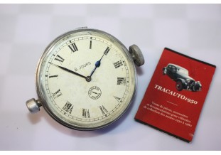 MONTRE DE BORD JAEGER 8 JOURS Ø/80mm...AUTOS ANCIENNES COLLECTIONS