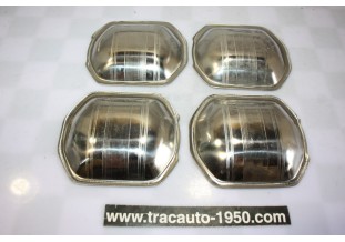 JEU DE 4 COQUILLES ENJOLIVEURS DE PROTECTION DE POIGNEES DE PORTE...RENAULT R5 R7