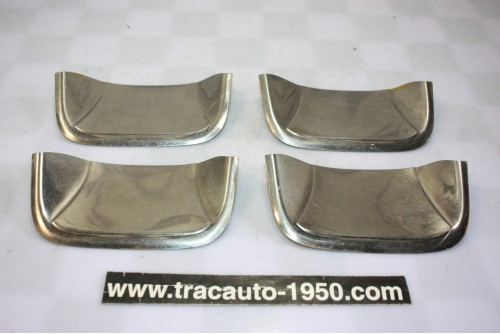 JEU DE 4 COQUILLES ENJOLIVEURS DE PROTECTION DE POIGNEES DE PORTE...AUTOS DIVERS