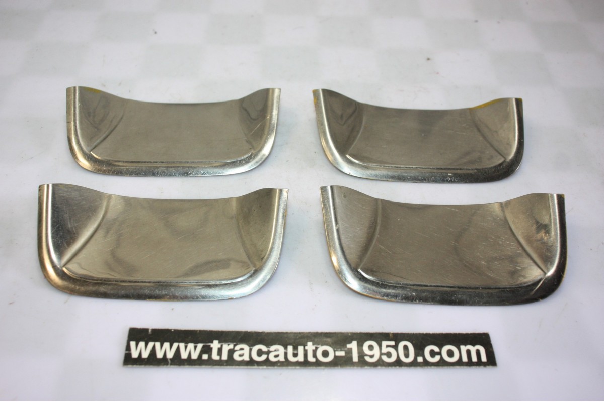 JEU DE 4 COQUILLES ENJOLIVEURS DE PROTECTION DE POIGNEES DE PORTE...AUTOS DIVERS