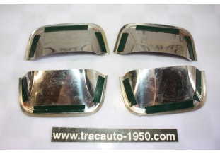 JEU DE 4 COQUILLES ENJOLIVEURS DE PROTECTION DE POIGNEES DE PORTE...AUTOS DIVERS