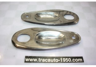 JEU DE 2 COQUILLES ENJOLIVEURS DE PROTECTION DE POIGNEE DE PORTE...CITROEN ID DS