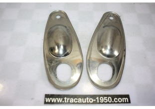 JEU DE 2 COQUILLES ENJOLIVEURS DE PROTECTION DE POIGNEE DE PORTE...CITROEN ID DS