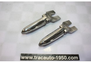 PAIRE DE CHARNIERES DE COFFRE AR L/125MM...CITROEN AMI 6