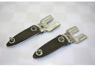 PAIRE DE CHARNIERES DE COFFRE AR L/125MM...CITROEN AMI 6