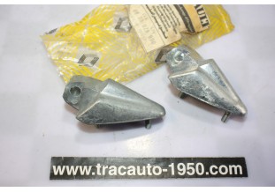 PAIRE DE DEMI CHARNIERES DE GIRAFON L/80mm...RENAULT R4 F4