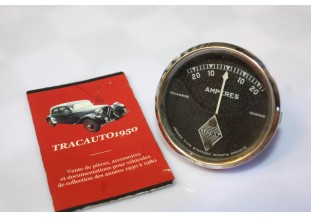 MANO AMPEREMETRE DE BORD RENAULT 20 AMP Ø/56MM...RENAULT AVANT GUERRE COLLECTION