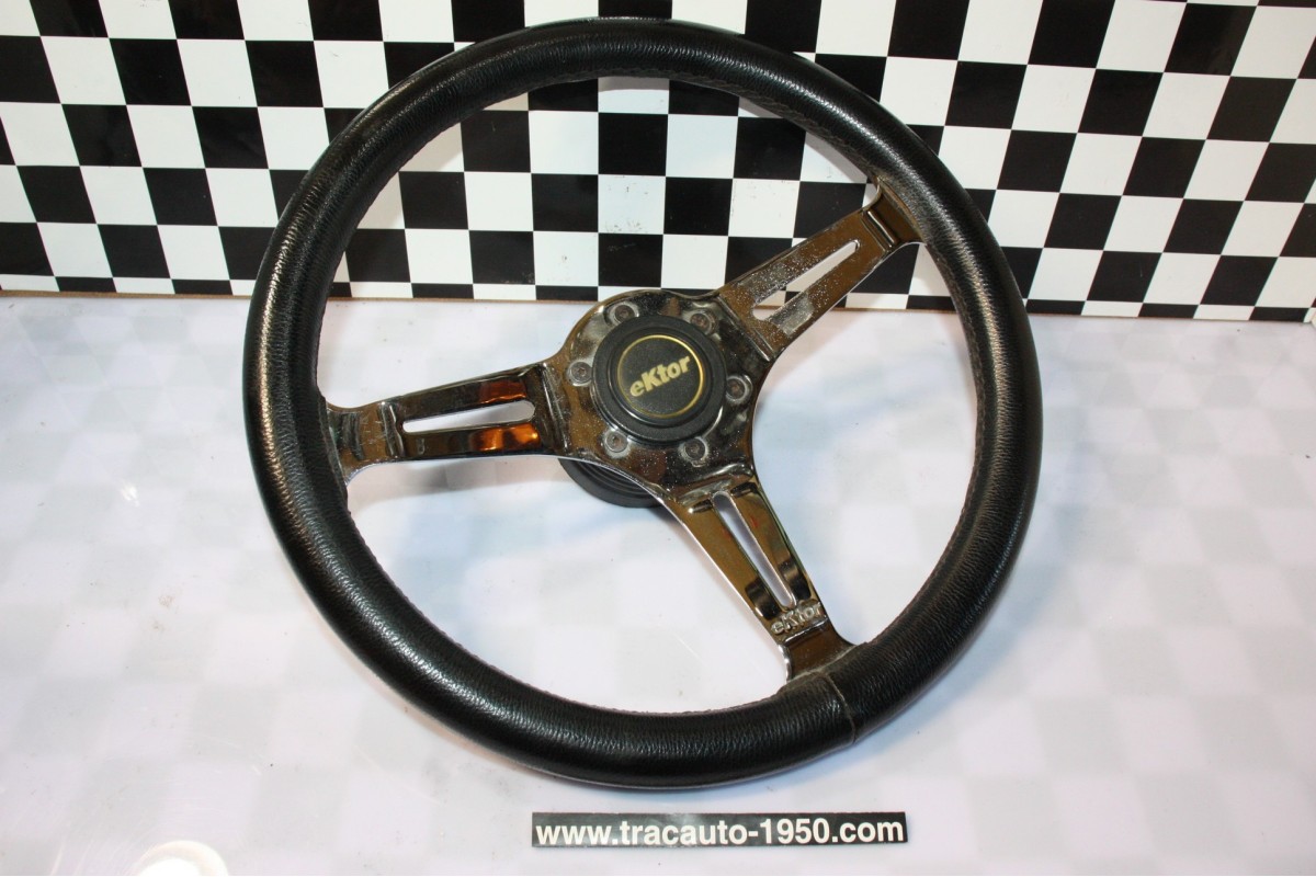 VOLANT SPORT 3 BRANCHES EKTOR Ø/350mm + MOYEU...R8G 1000 RALLYE ET DIVERS