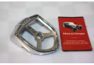 ENTOURAGE CHROME D'ECUSSON DE CALANDRE H/48mm...AUTOS ANCIENNES COLLECTION