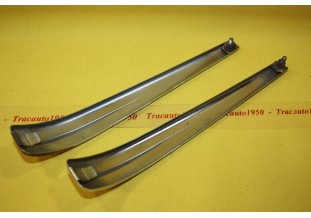 LOT DE 2 ENJOLIVEURS DE CAPOT AVANT...PEUGEOT 403 TS TYPES 1955/1966