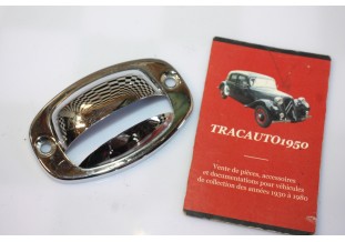 ENTOURAGE CHROME D'ECLAIREUR DE PLAQUE DE POLICE...FERRARI DINO FERRARI