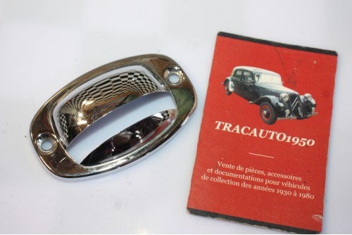 ENTOURAGE CHROME D'ECLAIREUR DE PLAQUE DE POLICE...FERRARI DINO FERRARI