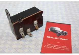 CLIGNOTEUR KLAXON M4 12V 2 L 40/45W 3 BORNES...RENAULT R8