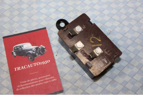 CLIGNOTEUR KLAXON M4 12V 2 L 40/45W 3 BORNES...RENAULT R8