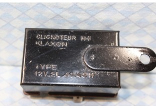 CLIGNOTEUR KLAXON M4 12V 2 L 40/45W 3 BORNES...RENAULT R8